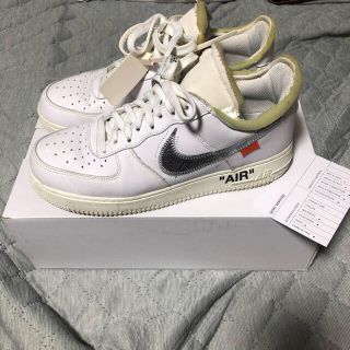 ナイキ(NIKE)のair force 1 off white complexcon(スニーカー)