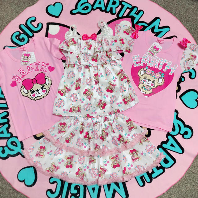 EARTHMAGIC(アースマジック)の専用❤ キッズ/ベビー/マタニティのキッズ服女の子用(90cm~)(Tシャツ/カットソー)の商品写真