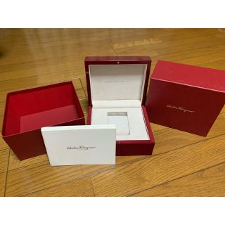 サルヴァトーレフェラガモ(Salvatore Ferragamo)のフェラガモ　腕時計ケース　空箱(ショップ袋)