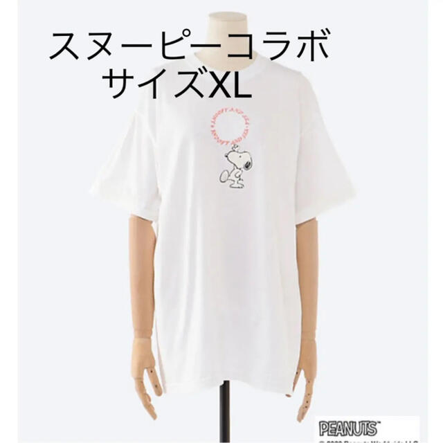 SEA(シー)のサークルT スヌーピー　コラボT  XL メンズのトップス(Tシャツ/カットソー(半袖/袖なし))の商品写真