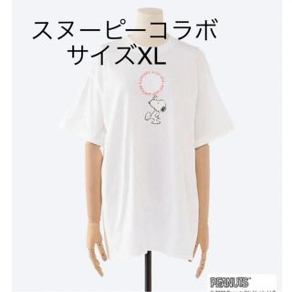 シー(SEA)のサークルT スヌーピー　コラボT  XL(Tシャツ/カットソー(半袖/袖なし))