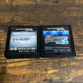 ニンテンドーDS(ニンテンドーDS)のポケモン　ソウルシルバー　ブラック2(携帯用ゲームソフト)