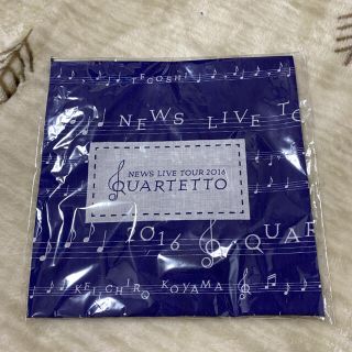 ニュース(NEWS)のNEWS カルテット QUARTETTO バンダナ(アイドルグッズ)