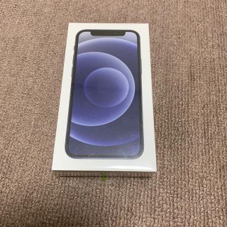 アイフォーン(iPhone)のiPhone 12 mini ブラック 64GB SIMフリー 新品未開封品 ①(スマートフォン本体)