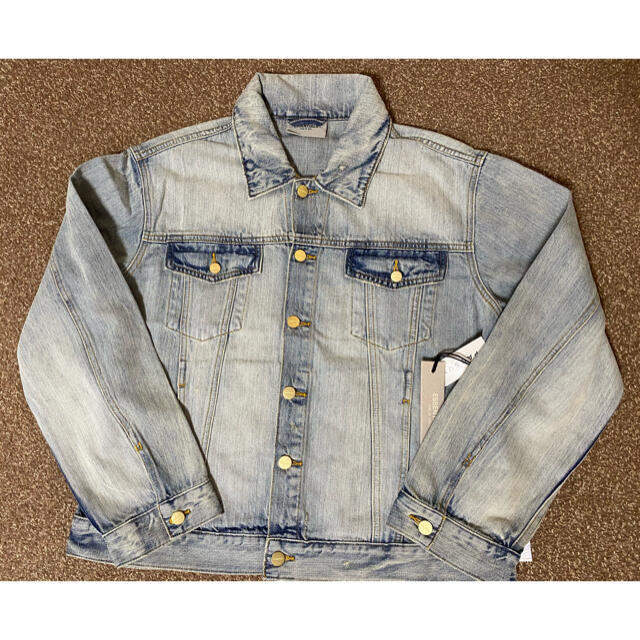 FEAR OF GOD(フィアオブゴッド)のFOG Essentials Denim Trucker Jacket Sサイズ メンズのジャケット/アウター(Gジャン/デニムジャケット)の商品写真