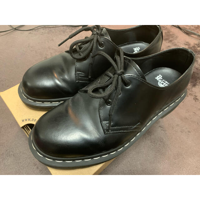 ドクターマーチン Dr.Martens ホワイトステッチ UK6