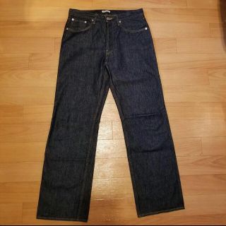 コモリ(COMOLI)の【お値下げ可】AURALEE HARD TWIST DENIM 5P PANTS(デニム/ジーンズ)