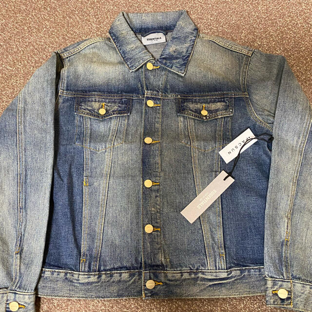 essentials denim trucker jacket サイズS 新品