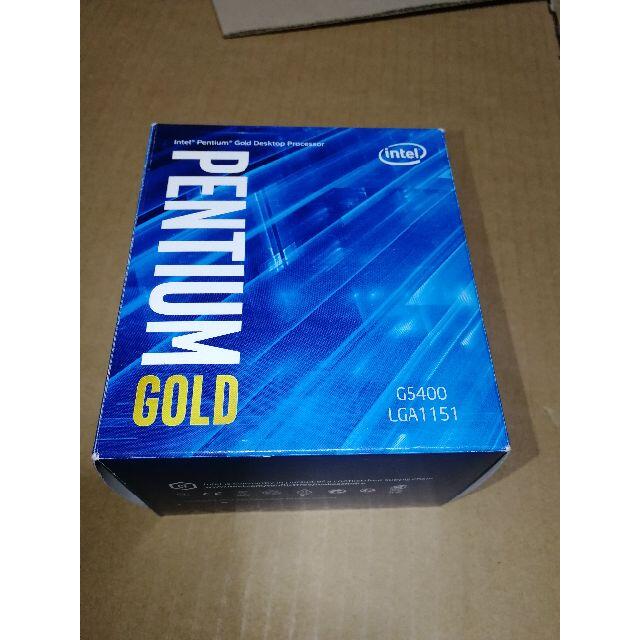 【ほぼ新品】CPU Pentium GOLD G5400 LGA1151