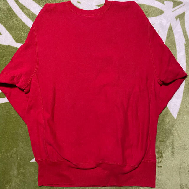 赤 USA製 チャンピオンリバースウィーブ XL 目付き 刺繍タグ 人気特価激安 USA製 チャンピオン リバースウィーブ パーカー フーディ XL 刺繍タグ スウェット