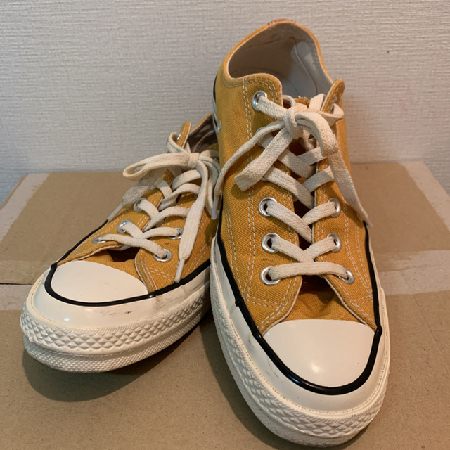 25cm☆三つ星☆コンバース チャックテイラー ct70 サンフラワー