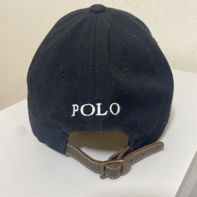 POLO RALPH LAUREN(ポロラルフローレン)のポロラルフローレン　キャップ　黒 メンズの帽子(キャップ)の商品写真