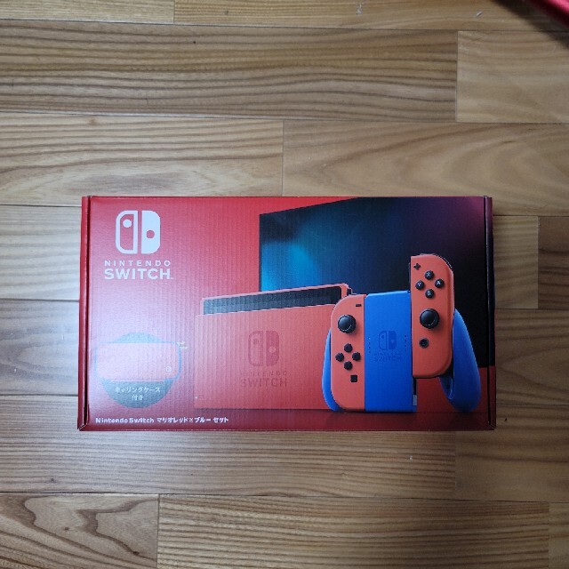 switch本体 マリオレッドxブルー 新品未使用 GPU性能を高めた エンタメ ...