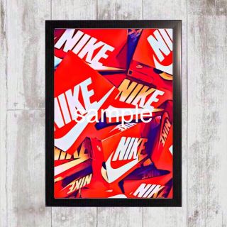 ナイキ(NIKE)のNIKE ナイキ 空箱アート 額付き(スニーカー)