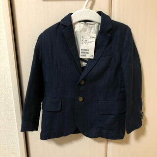 エイチアンドエム(H&M)のH&M 紺ブレザー　90サイズ(ジャケット/上着)