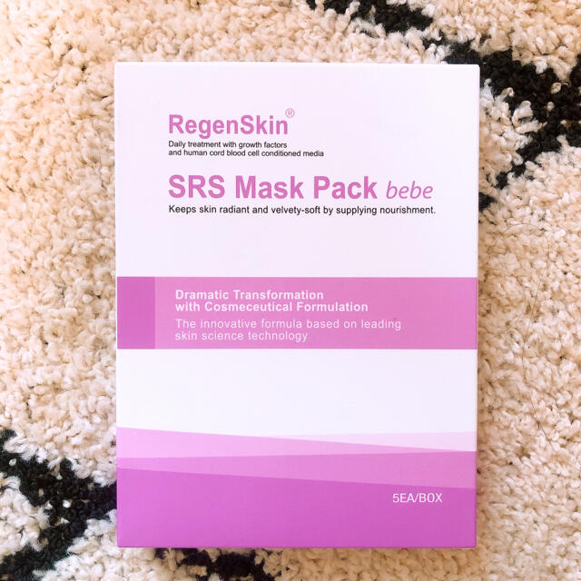 SRS マスクパック bebe5枚セット コスメ/美容のスキンケア/基礎化粧品(パック/フェイスマスク)の商品写真