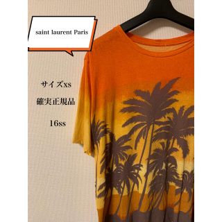 サンローラン(SAINT LAURENT)のsaint laurent (Tシャツ/カットソー(半袖/袖なし))