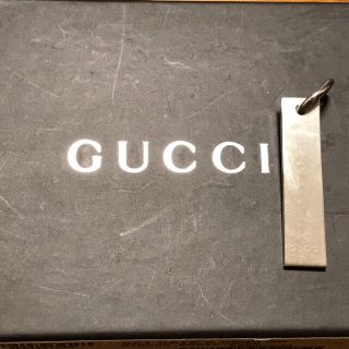 グッチ(Gucci)のグッチ　シルバー925プレートネックレス　プレートのみ(ネックレス)