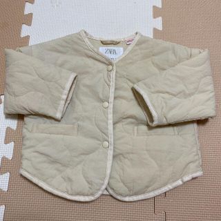 ザラキッズ(ZARA KIDS)のzarababy パフジャケット　春物アウター(ジャケット/コート)