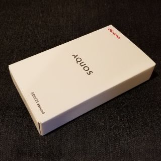 シャープ(SHARP)の【新品未通電/SIMフリー】docomo AQUOS sense4 SH-41A(スマートフォン本体)