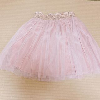 ジルスチュアート(JILLSTUART)のJILL STUARTピンク　チュールスカート(ミニスカート)