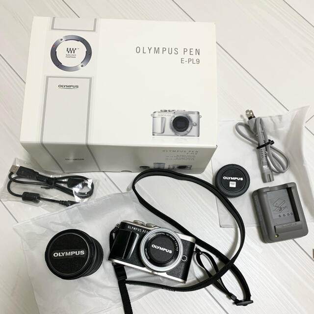 値引き！OLYMPUS PEN E-PL9 ダブルズームレンズキット