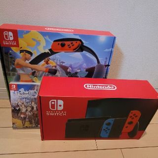 ニンテンドースイッチ(Nintendo Switch)のNintendo Switch　ソフトセット(家庭用ゲーム機本体)