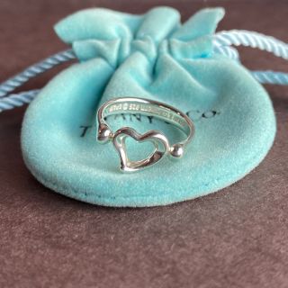 ティファニー(Tiffany & Co.)のティファニー 指輪 リング オープンハート シルバー(リング(指輪))