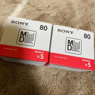 ソニー(SONY)のソニー  Mini Disc MDW80T 10枚セット(その他)