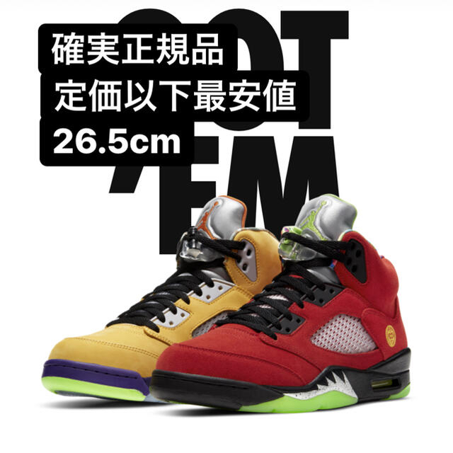 NIKE(ナイキ)のAir jordan5 26.5cm  メンズの靴/シューズ(スニーカー)の商品写真