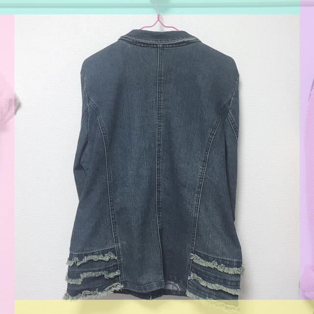 ✿ 刺繍がオシャレなジャケット❀*゜ レディースのジャケット/アウター(Gジャン/デニムジャケット)の商品写真