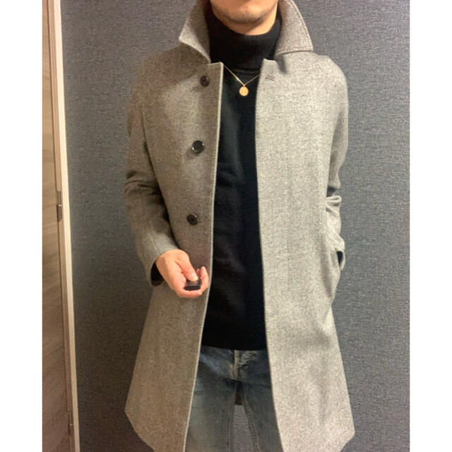 EDIFICE × Loro Piana　高級コート　フード\u0026ライナー取り外し可