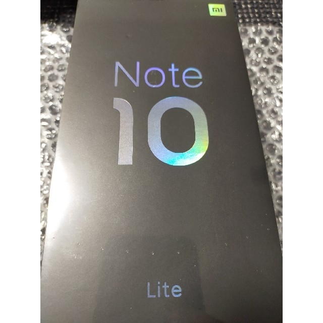 スマホ/家電/カメラ【新品未開封】Mi Note10 Lite
