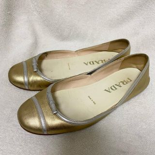 プラダ(PRADA)のプラダ　バレエシューズ　サイズ37(バレエシューズ)