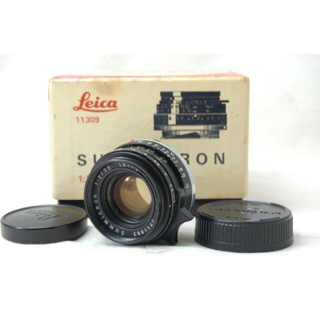 LEICA(ライカ)の美品 ライカ SUMMICRON 35mm F2 CANADA #815160 スマホ/家電/カメラのカメラ(レンズ(単焦点))の商品写真