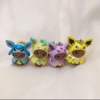 ポケモン(ポケモン)の𓊆 ポケモンイーブイポンチョシリーズ4点セット 𓊇 (キャラクターグッズ)