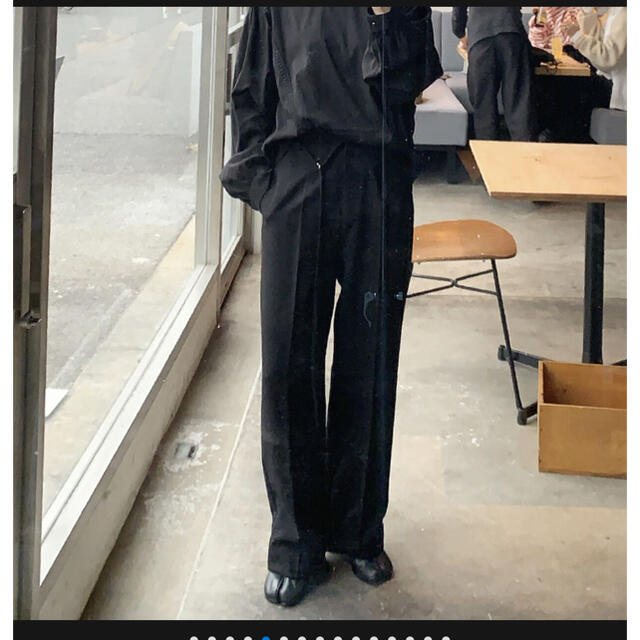 ACNE(アクネ)のok.soon♡ハイウエストウールライクスラックス レディースのパンツ(カジュアルパンツ)の商品写真