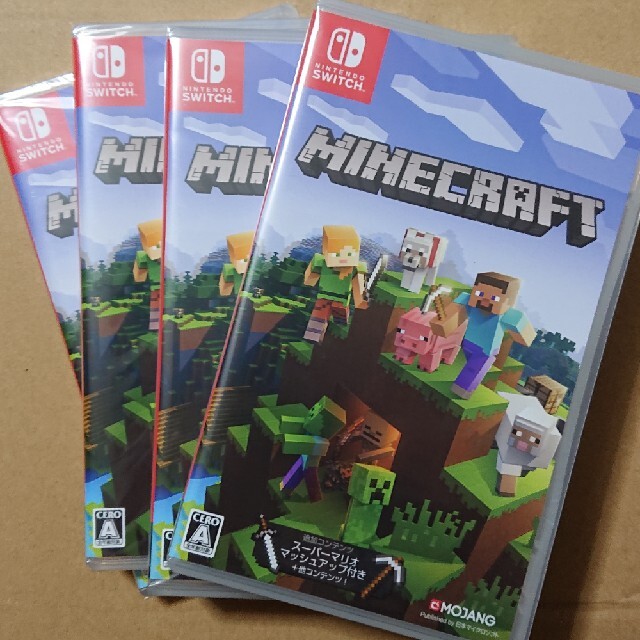 本格派ま! Nintendo Switch - 【新品】マインクラフト 4本セット