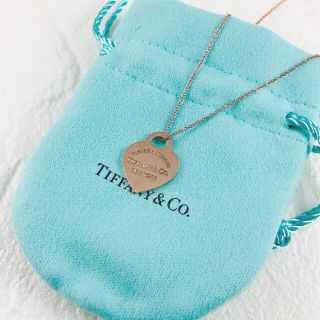 ティファニー(Tiffany & Co.)の未使用 ティファニー ローズゴールド ハート ペンダント(ネックレス)