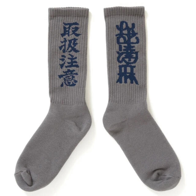 BLACK EYE PATCH AGH H.GRAY SOCKS 舐達麻