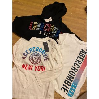 アバクロンビーアンドフィッチ(Abercrombie&Fitch)のアバクロ　パーカー　ロンT  Tシャツ(Tシャツ/カットソー)