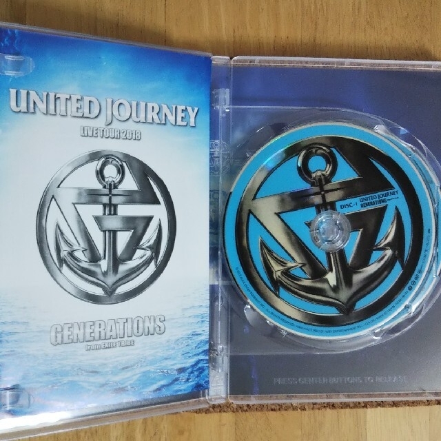 EXILE TRIBE(エグザイル トライブ)のUNITED JOURNEY 2018 GENERATIONS エンタメ/ホビーのDVD/ブルーレイ(ミュージック)の商品写真