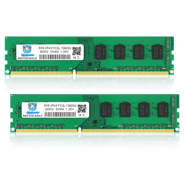 16GB (2x8GB) DDR3 DDR3L 1333MHz 240 Pin