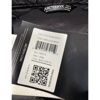 ARC'TERYX - アークテリクス セリウム sv フーディ Lサイズ 新品未使用 ... アークテリクス セリウム sv フーディ Lサイズ 新品未使用 ブラック