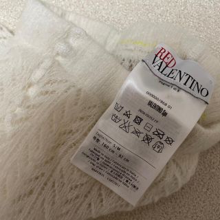 レッドヴァレンティノ(RED VALENTINO)のお値下げ　red valentino  モヘアタイツ(タイツ/ストッキング)