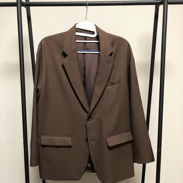 Mr.OLIVE(ミスターオリーブ)のRETOROPOLYESTERTWILL80’Sオーバーサイズ ソフトジャケット メンズのジャケット/アウター(テーラードジャケット)の商品写真