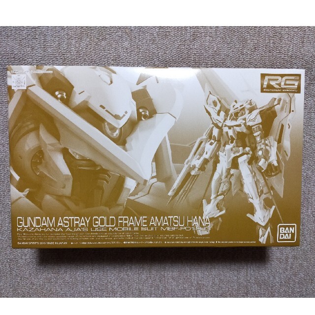 RG 1/144 ガンダムアストレイ ゴールドフレーム天（アマツ）ハナ