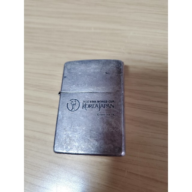 ZIPPO(ジッポー)のzippo 2002 FIFA WORLD CUP 中古 スポーツ/アウトドアのサッカー/フットサル(記念品/関連グッズ)の商品写真