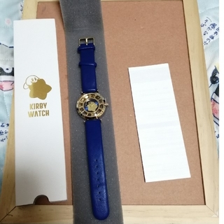 星のカービィ 受注生産 限定 腕時計 ウォッチ ネイビーの通販 by