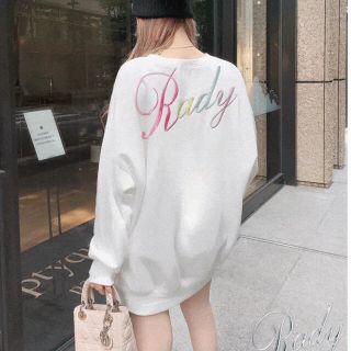 ♥️Rady♥️ バックロゴトレーナー free